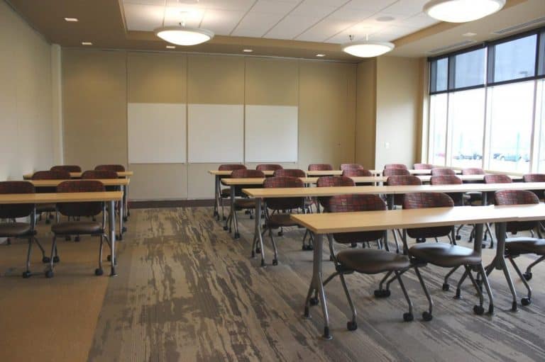 Classrooms 7 Classroom 130 Partition
