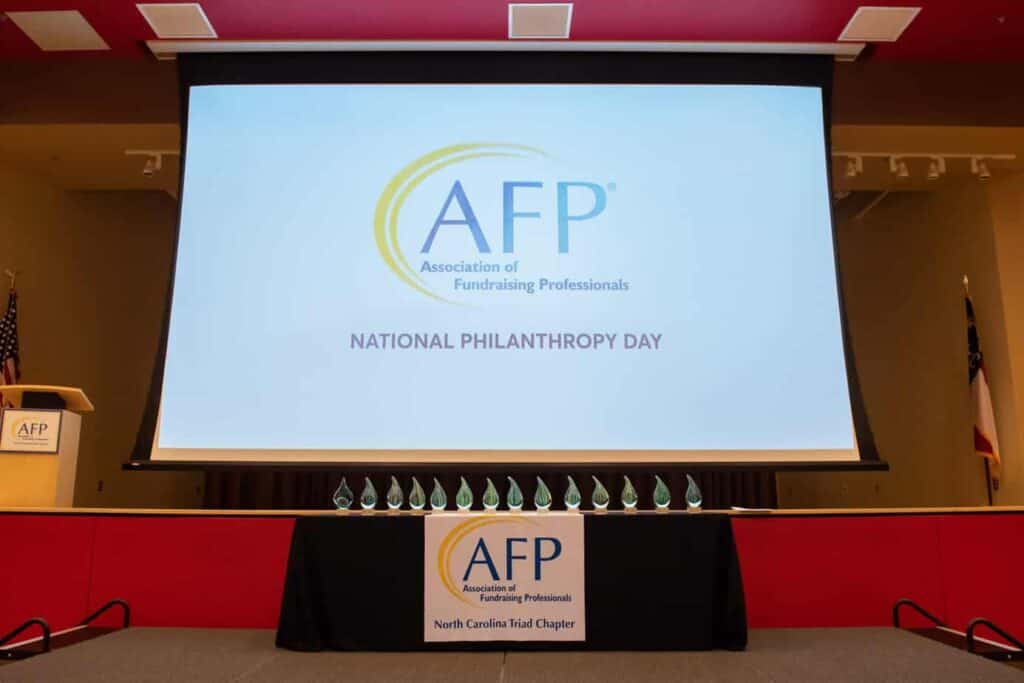 National Philanthropy Day 2 Stage with awards